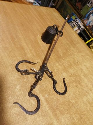 Balanza romana antigua