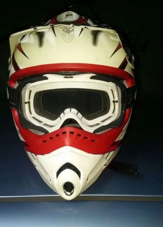 Casco de motocross 