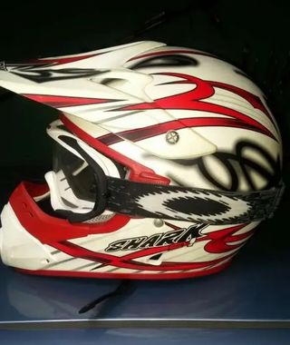 Casco de motocross 