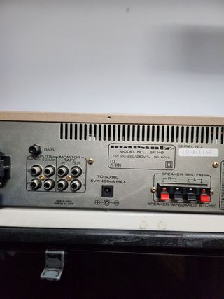 Marantz SR140 vintage amplificador estéreo