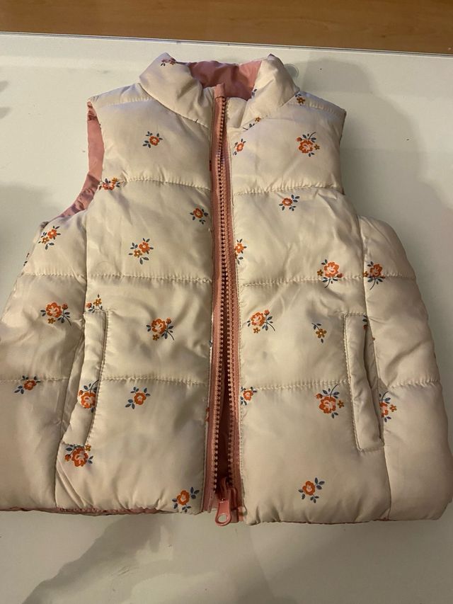 chaleco niña 12 meses