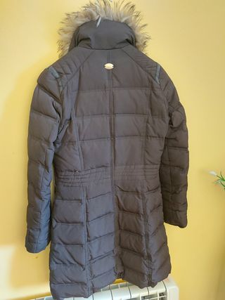 Cazadora anorak plumas