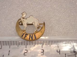 emblema alfiler ifni protectorado español