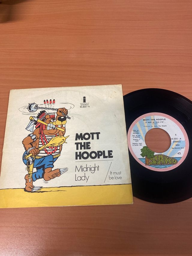 MOTT THE HOOPLE MIDNIGHT LADY IT MUST BE LOVE