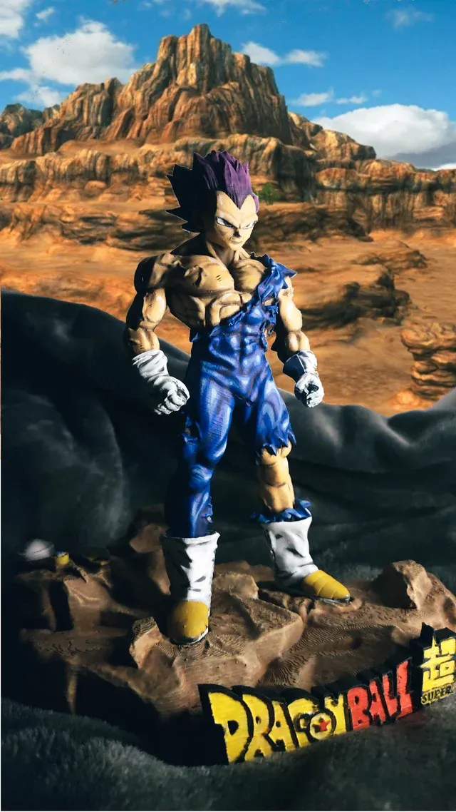 💥Vegeta Ultra Ego Cel Shading Dragon Ball Super💥