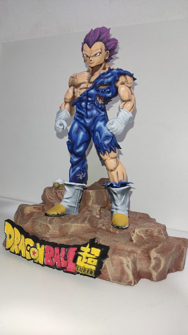 💥Vegeta Ultra Ego Cel Shading Dragon Ball Super💥