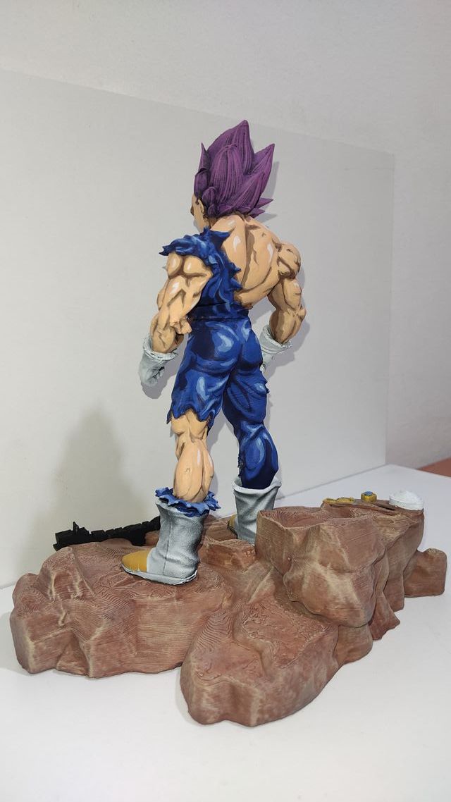 💥Vegeta Ultra Ego Cel Shading Dragon Ball Super💥