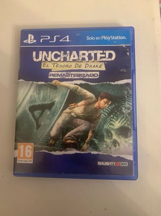 uncharted el tesoro de Drake juego de ps4