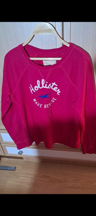 Precioso jersey de Hollister fucsia