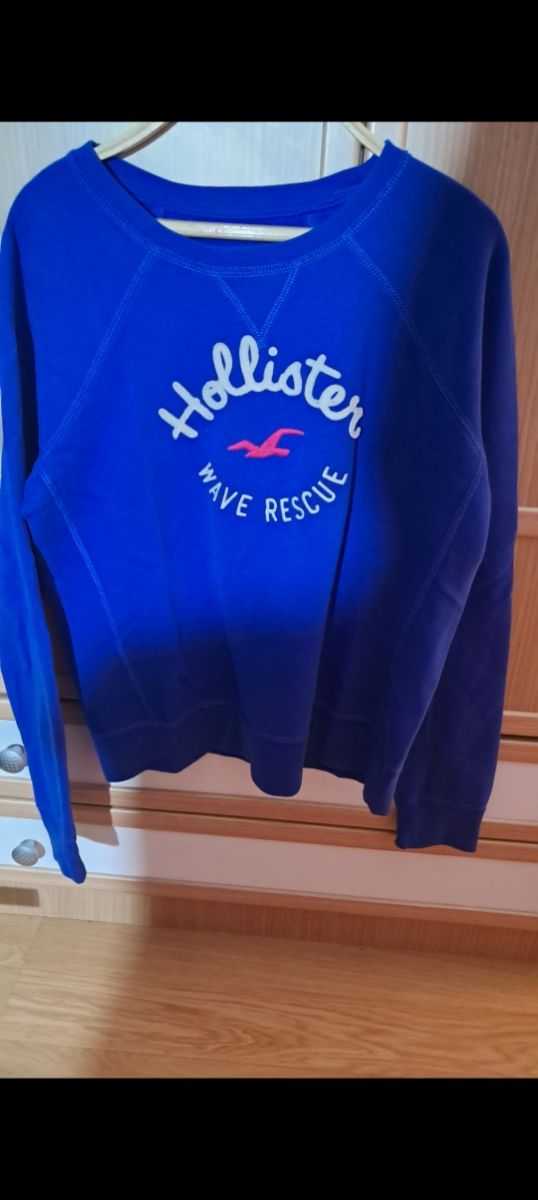 Ideal sudadera  azul  de Hollister