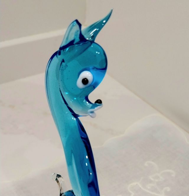 Caballito cristal de Murano