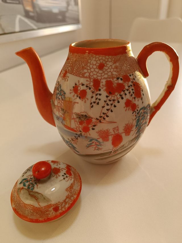 Porcellana cinese antica da thè