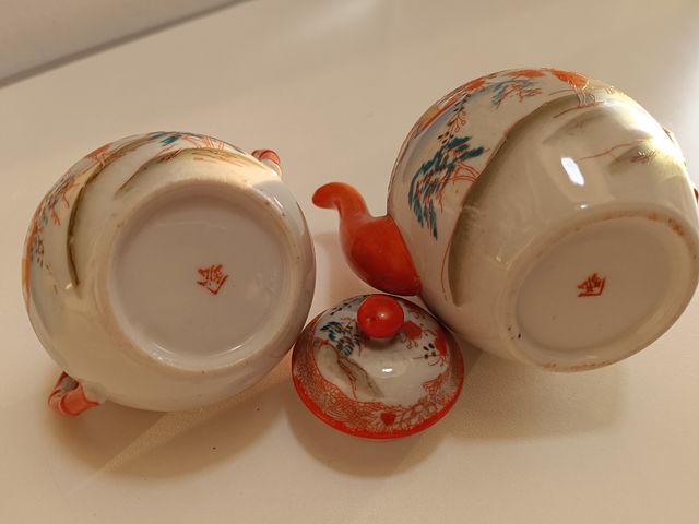 Porcellana cinese antica da thè