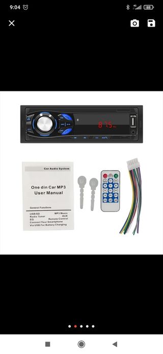 Radio casset de coches nuevo