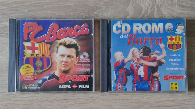 Pc Barça y CD rom del Barça 
