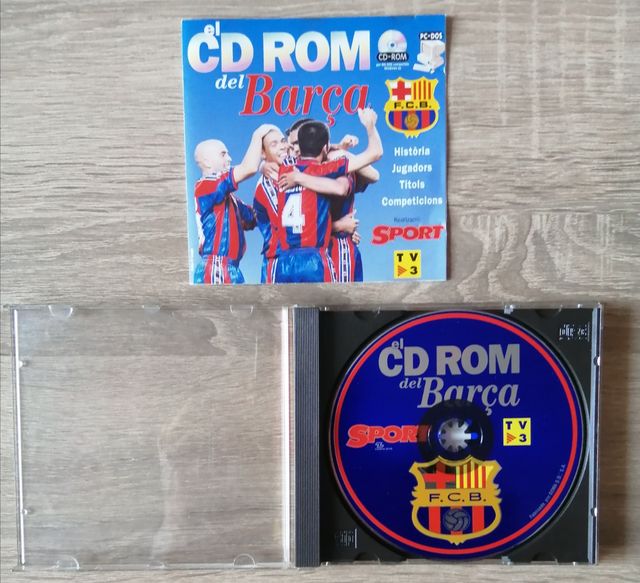 Pc Barça y CD rom del Barça 