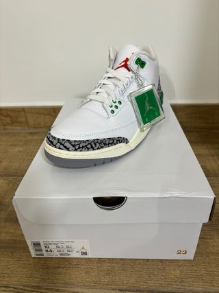 WMNS AIR JORDAN 3 RETRO EN VERDE TRÉBOL