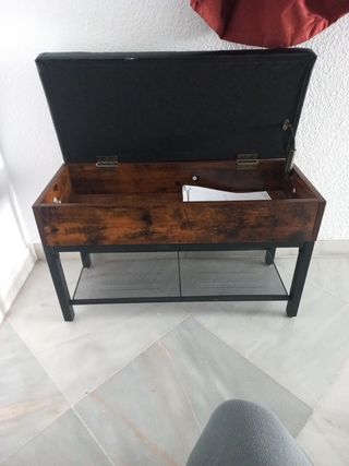 Banco Zapatero baul vasagle de recibidor/ dormitor