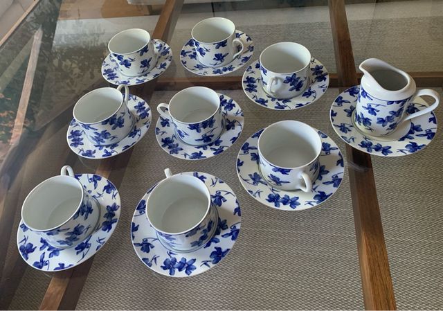 Conjunto completo de cafe Vista Alegre