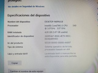 Ordenador de sobremesa