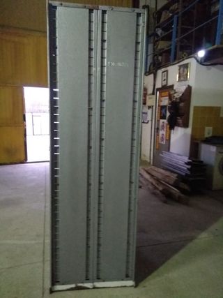 Venta estanterías metálicas doble cuerpo/cara