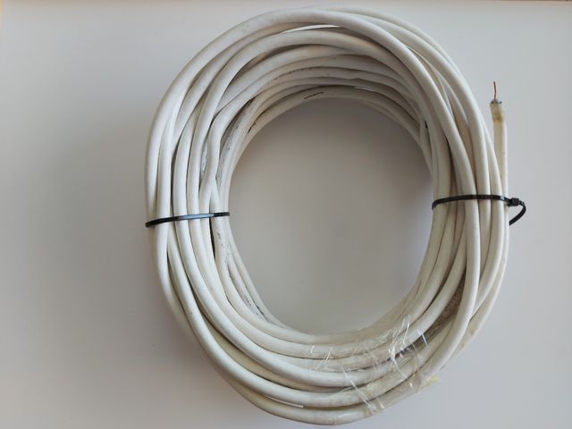 Cable coaxial. Antena TV. 12 Metros