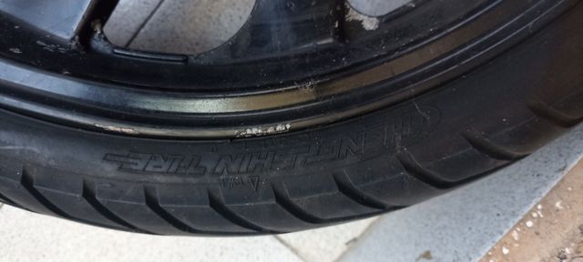 Llanta con rueda y disco Yamaha tzr