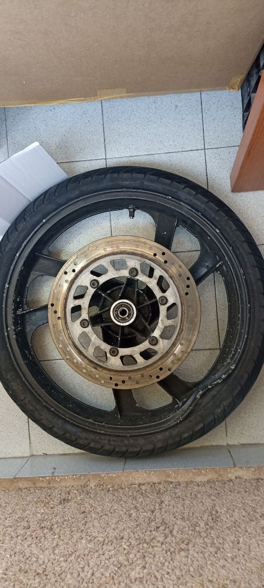 Llanta con rueda y disco Yamaha tzr