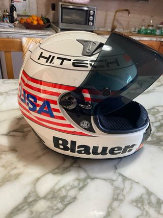 Casco Integrale Doppia Visiera FORCE ONE USA L/XL em segunda Casco Integrale Doppia Visiera FORCE ONE USA L/XL em segunda