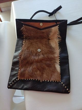 Bolso piel auténtica