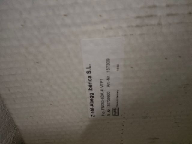 Moto-ventiladores de 630mm de pala