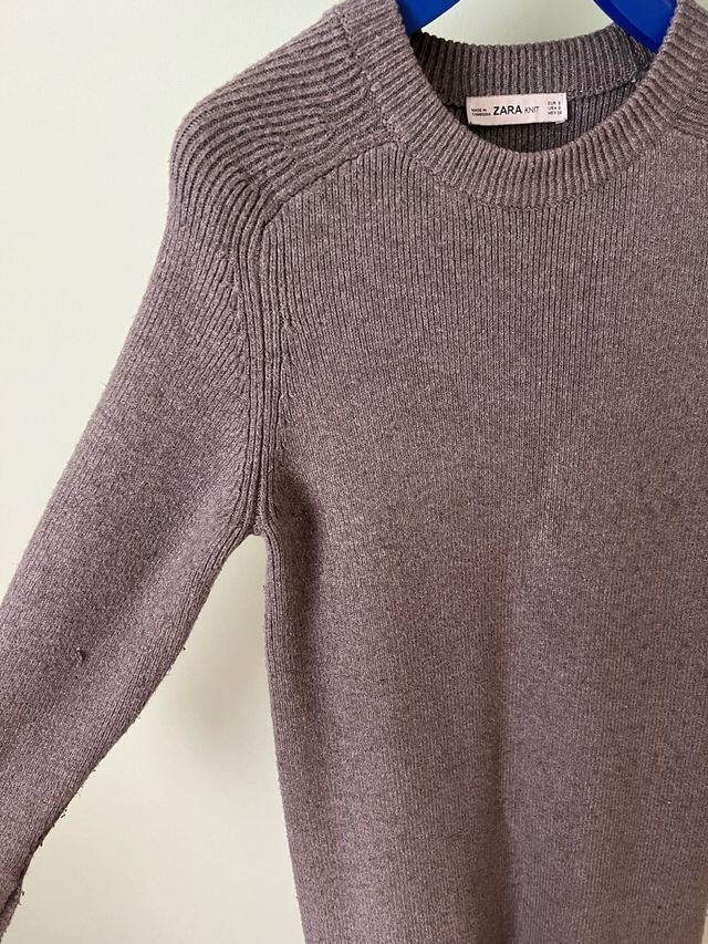 vestido de punto Zara