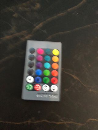 lampada pallone bimbo multicolore nuova