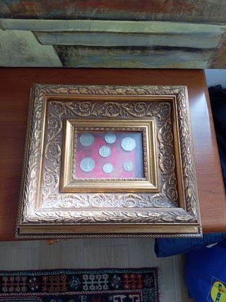 Quadro teca monete