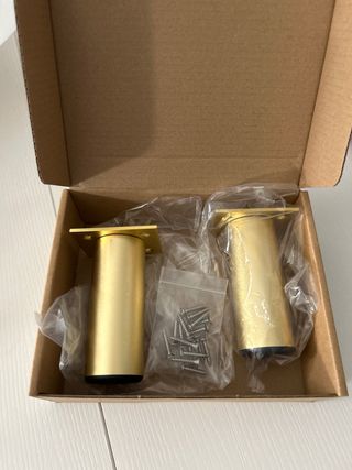 2 piedini altezza 10 cm 