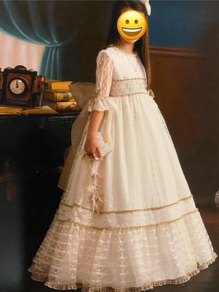 Vestido de comunión de Artesanía de la Torre