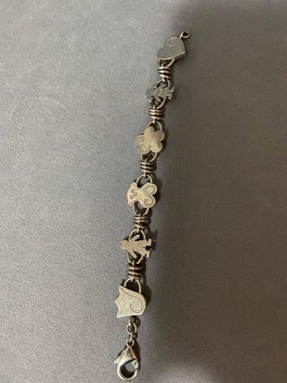 Pulsera Tous diamantes y acero 18.5cm