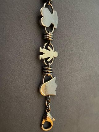 Pulsera Tous diamantes y acero 18.5cm