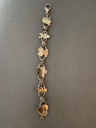 Pulsera Tous diamantes y acero 18.5cm