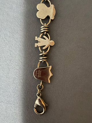 Pulsera Tous diamantes y acero 18.5cm