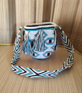Borsa Wayuu piccola, occhio greco