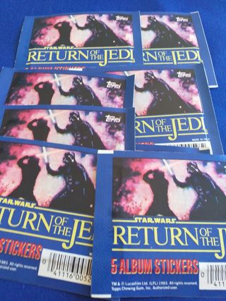 SOBRES CROMOS STAR WARS