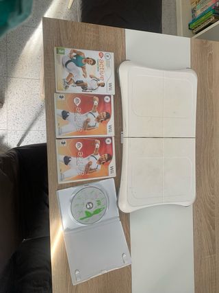 Wii tabla de ejercicios