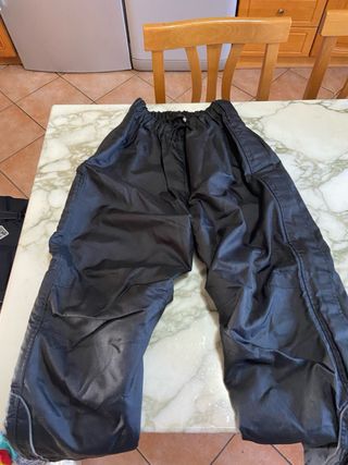 Pantaloni antipioggia AXO Oxford Nero L/XL