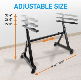 Soporte Piano teclado mesa elevable 