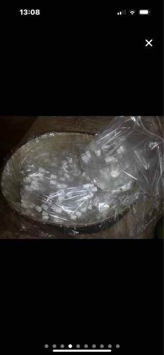 100 Provette Nuove Da Laboratorio In Plastica