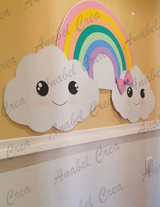 Arco iris grande para decoraciones 
