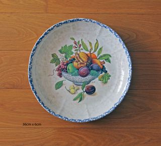 PLATOS, BANDEJAS Y FRUTERO CERAMICA