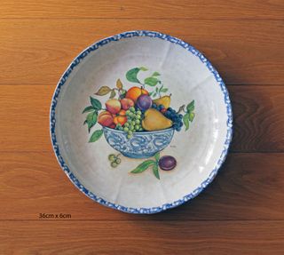 PLATOS, BANDEJAS Y FRUTERO CERAMICA