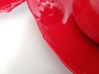 Set tazza e tazzina con 2 piattini gatto